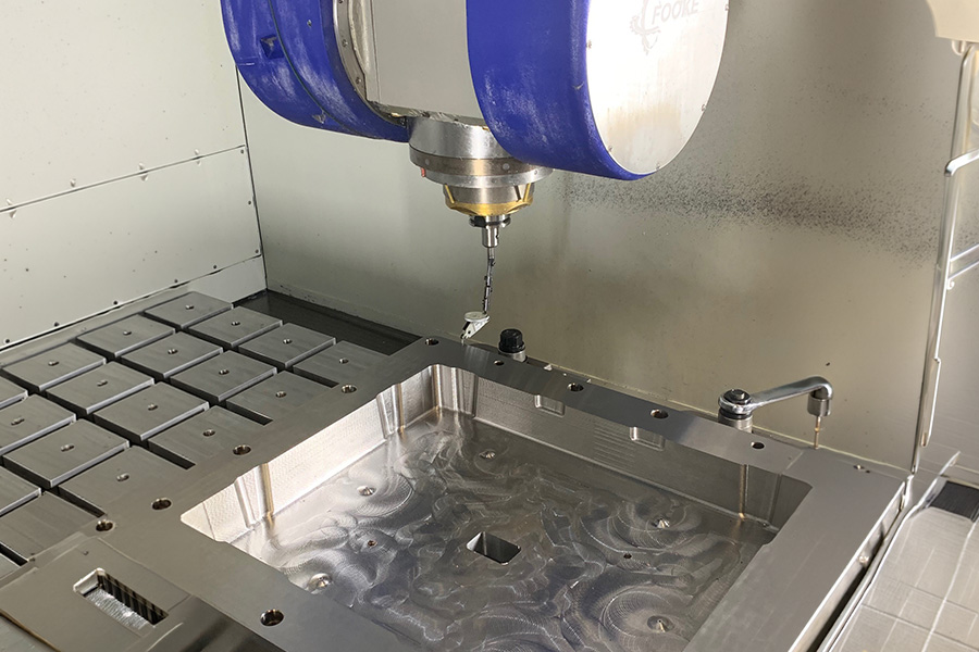 Custom plastic injection mold tooling for material handling
